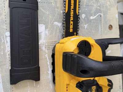DEWALT DCCS620 20V MAX XR Brushless 12-Inch Cordless Chainsaw with Scabbard