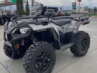 2025 SPORTSMAN 570 ULTIMATE - TURBO SILVER