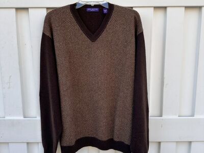 Mens Cashmere Pullover Sweater