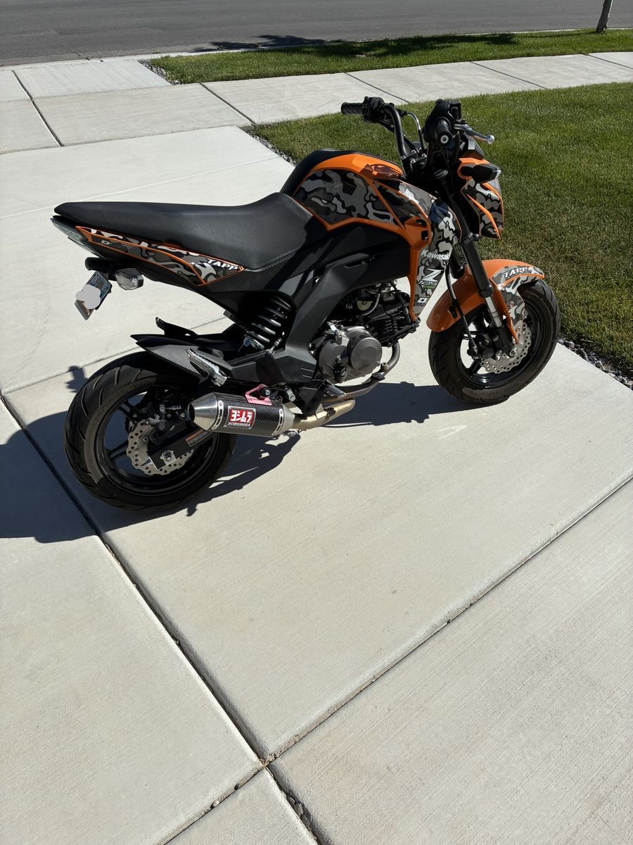 2019 kawasaki z125 pro motorcycle