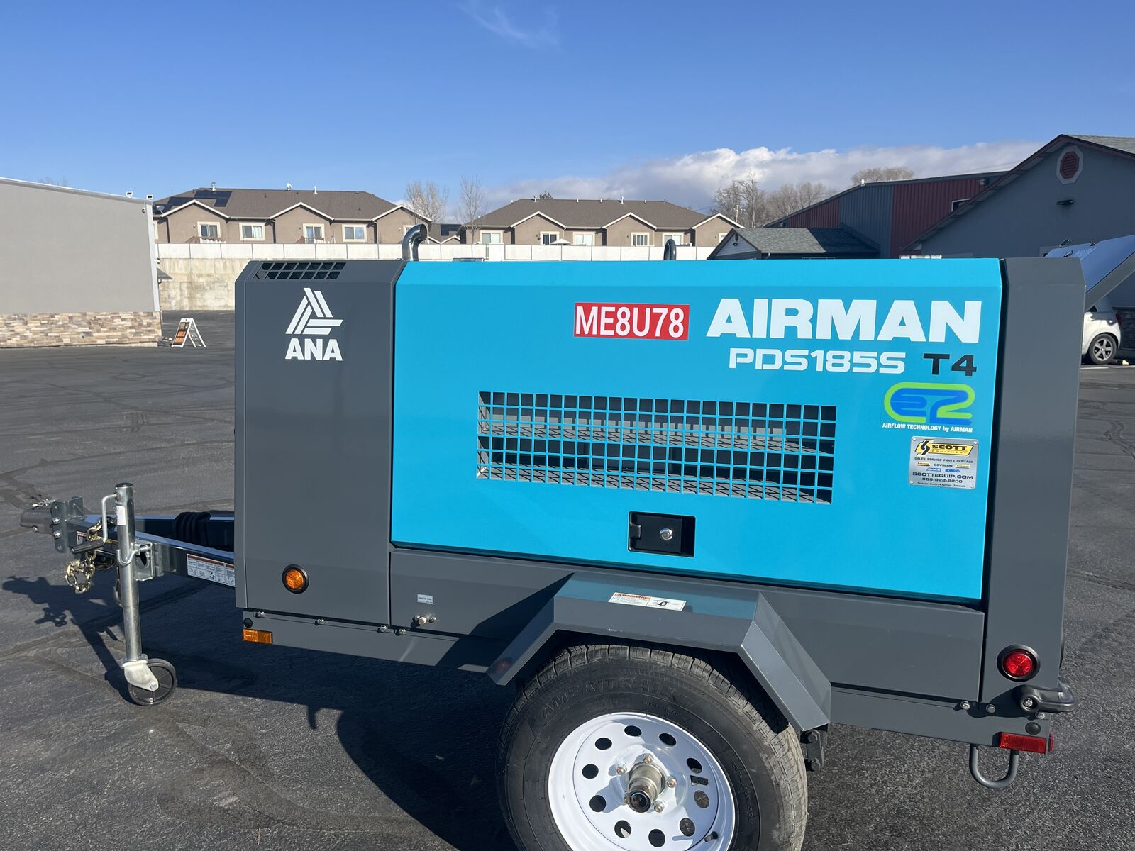 BRAND NEW 2025 AIRMAN AIR-COMPRESSOR PDS1855 T4