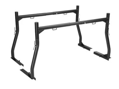 SKYSHALO Truck Rack, 46 in.-71 in. Extendable Truck Ladder Rack, 800 lbs. Capacity Steel Ladder Rack for Truck