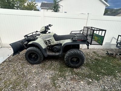 2001 Sportsman 500 4x4 Remington Edition with plow