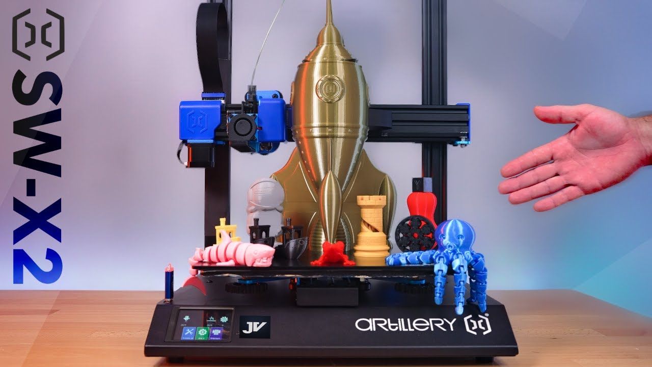 NEW IN BOX Artillery Sidewinder X2 (SW-X2) – Large Format 3D Printer!
