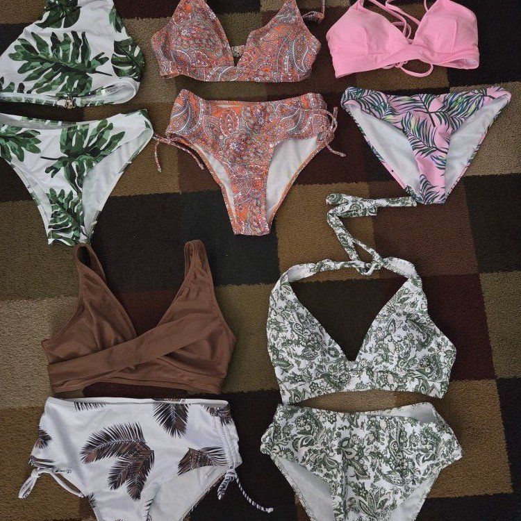 5 brand new bikinis
