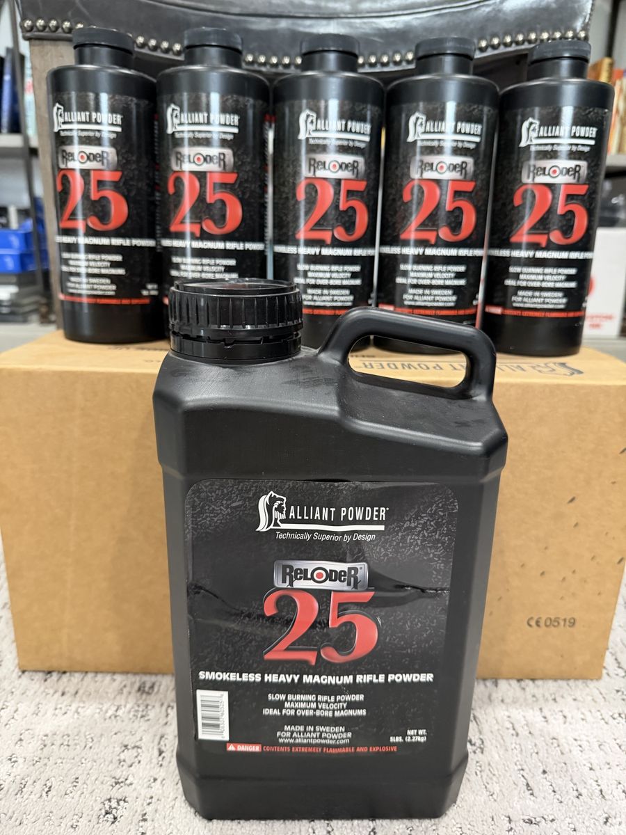 Alliant Powder Reloder 25 Smokeless Heavy Magnum Rifle Powder - 9 lbs