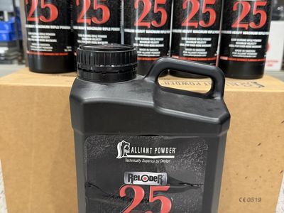 Alliant Powder Reloder 25 Smokeless Heavy Magnum Rifle Powder - 9 lbs