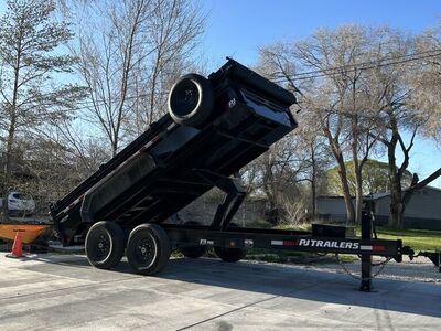 7x14 14k Dump Trailer Rental