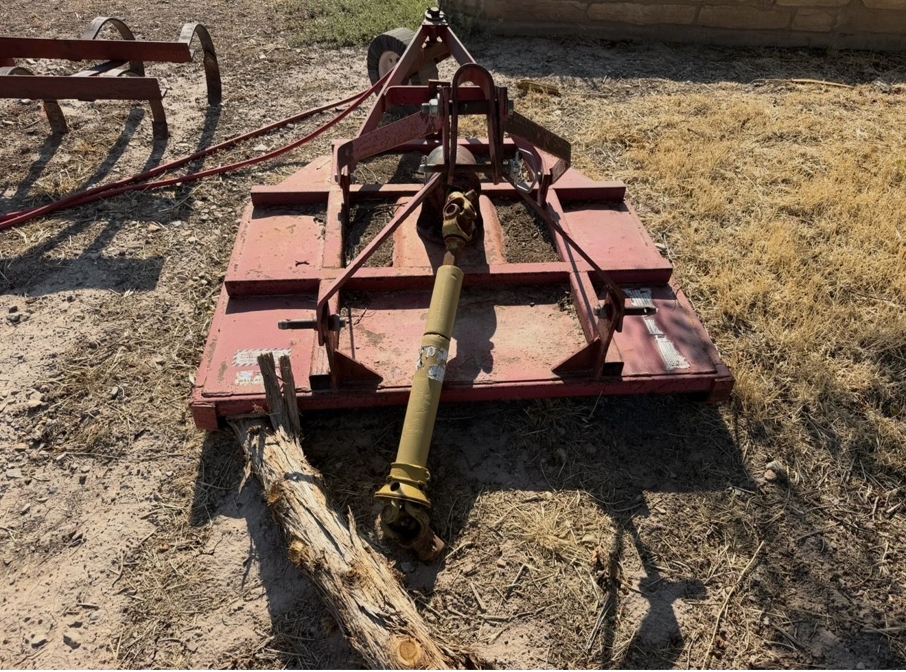 5’ 3 point mower