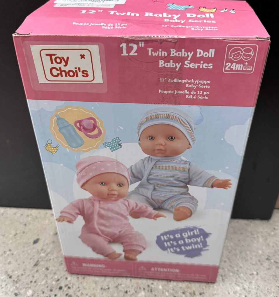 Twin Baby Doll Set