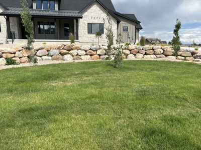 Rock Retaining Walls