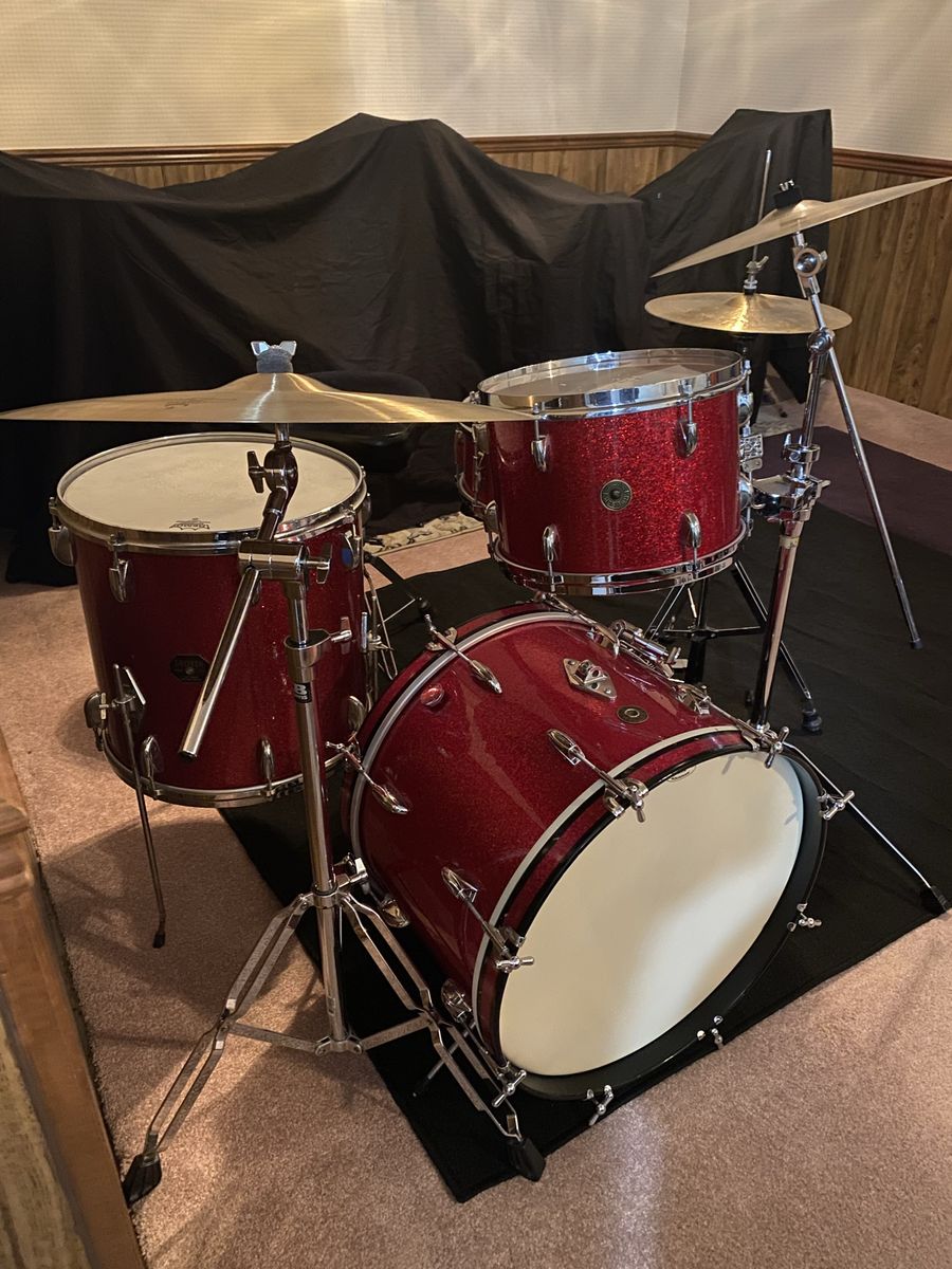 Gretsch 1950’s Broadkaster Drum Set