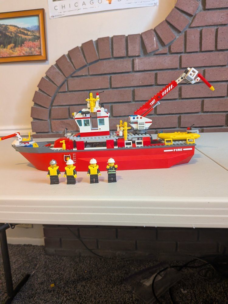 Lego City Fire Boat