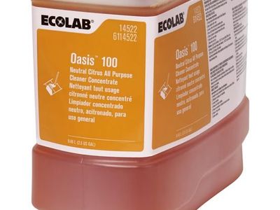 Ecolab Commercial Cleaning Supplies 2.5 Gallon Containers $50 each.