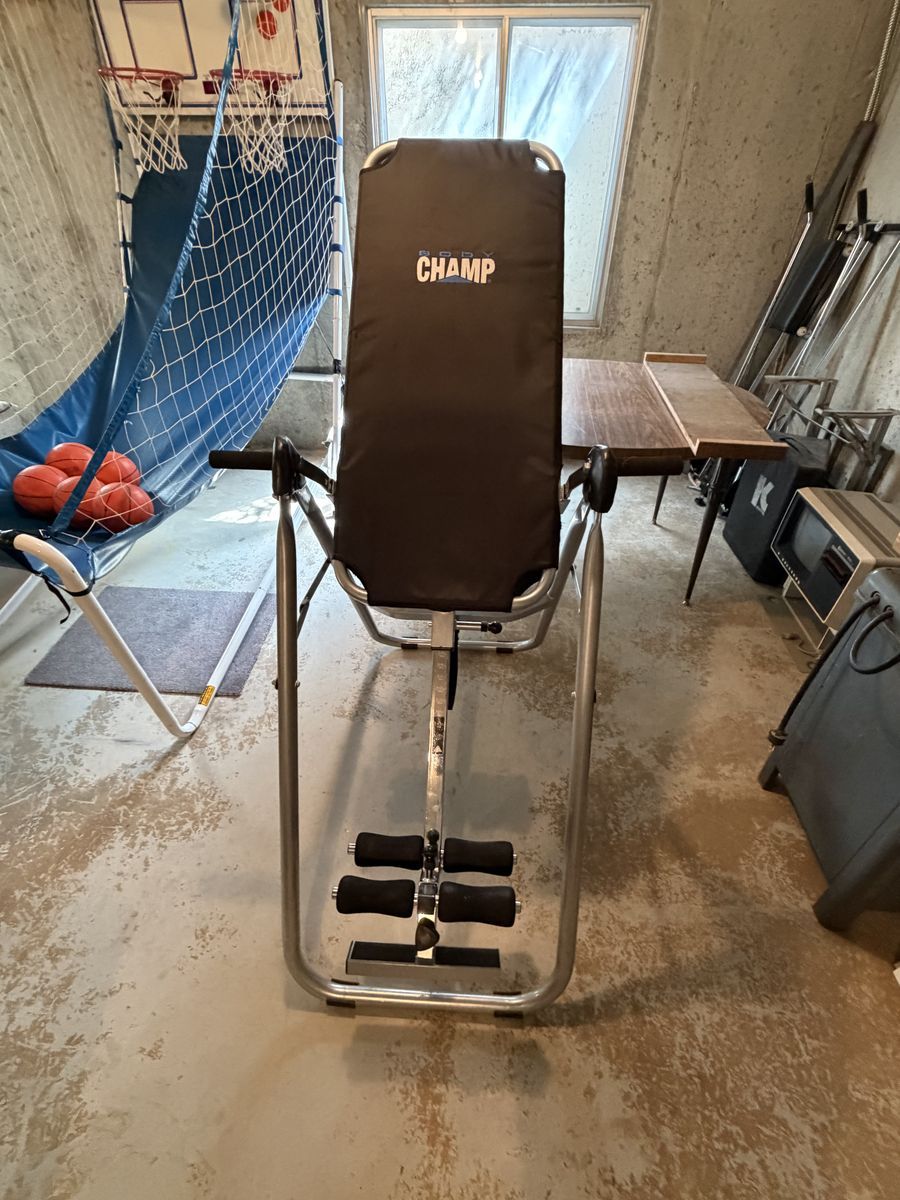 Body Champ Gravity Inversion Table $60 cash/venmo in Provo 