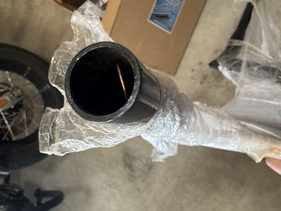 Black Motorcycle Handlebars meathook Ape Hangers 12” thick