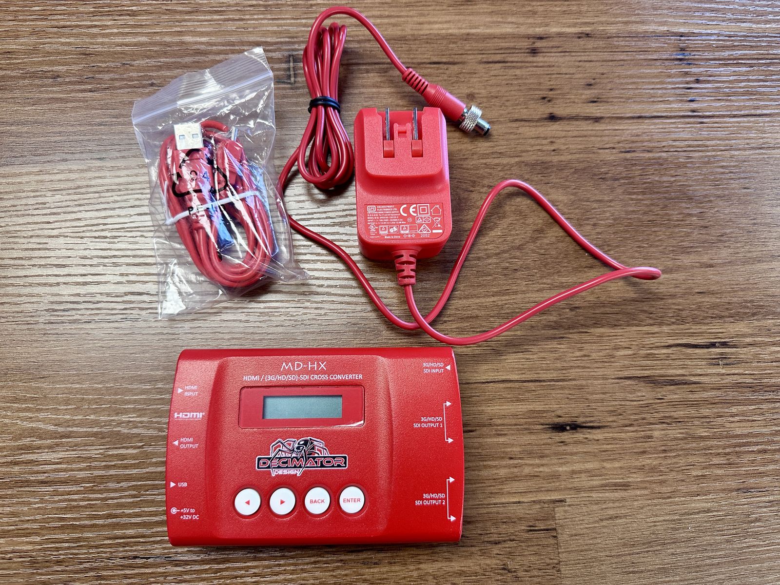 Decimator MD-HX HDMI and SDI Cross Converter with Scaling & Frame Rate