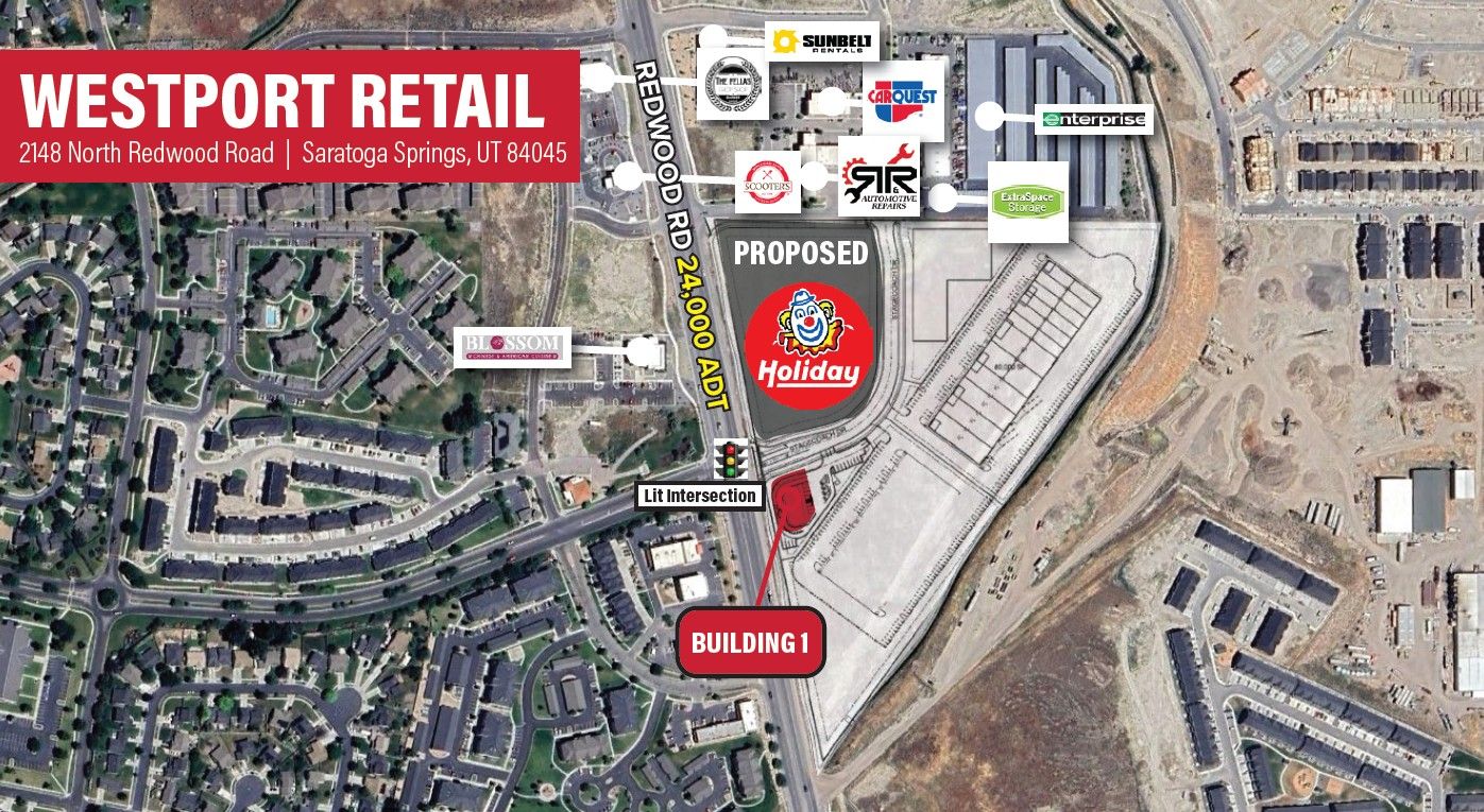 Westport Retail - 4,040 SF/3.76 AC - Saratoga Springs, UT