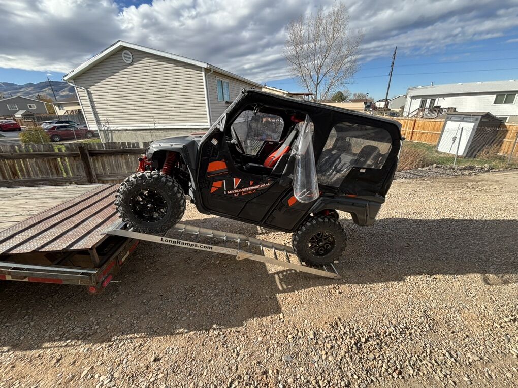 9' Aluminum UTV SXS ATV Long Ramps