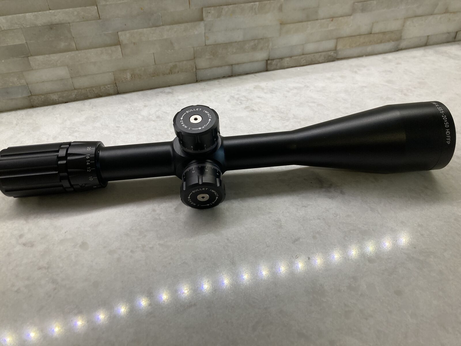 Swfa 5-20x50 HD FFP Mil Quad scope