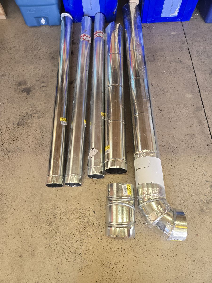 HVAC metal duct and fittings