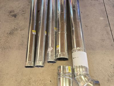 HVAC metal duct and fittings