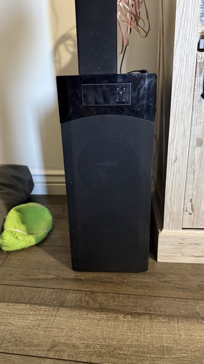 Metcalf auto sound bar and sub