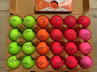 Callaway Supersoft 27 golf balls 3 New in sleeve