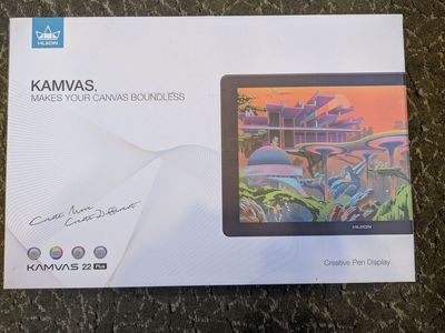 HUION Kamvas 22 Plus QLED Drawing Tablet