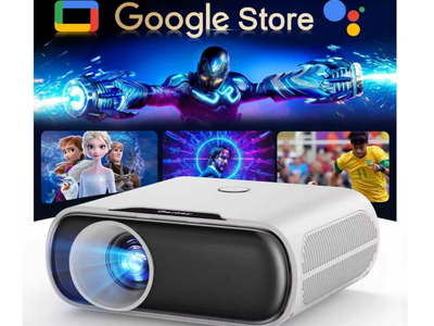 New in box 4K-Projector with WiFi and Bluetooth