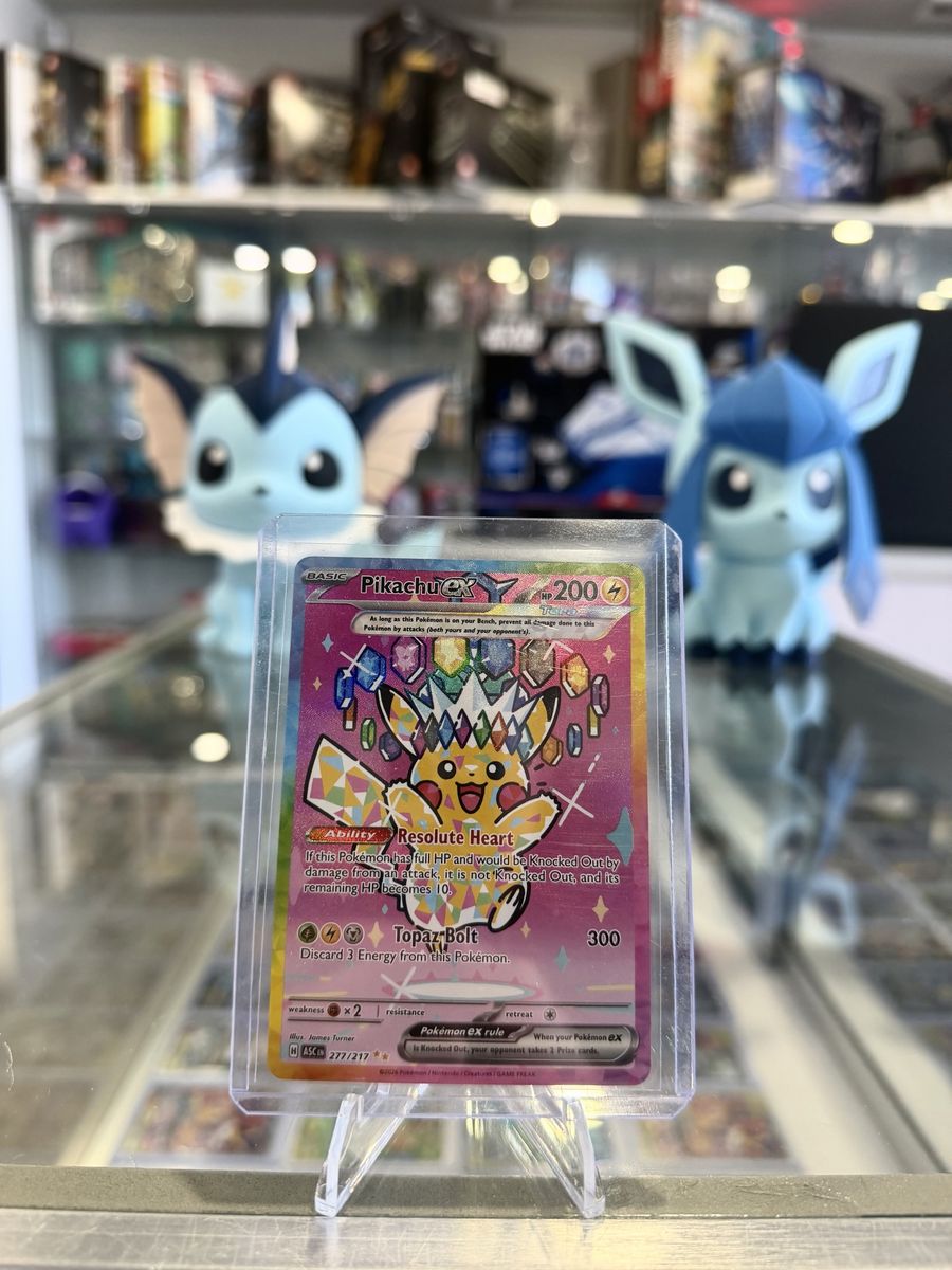 Pokemon Pikachu ex 277/217 Ascended Heros