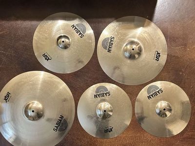 Sabian XSR Cymbal Pack – 14” Hats, 16”/18” Crashes, 20” Ride