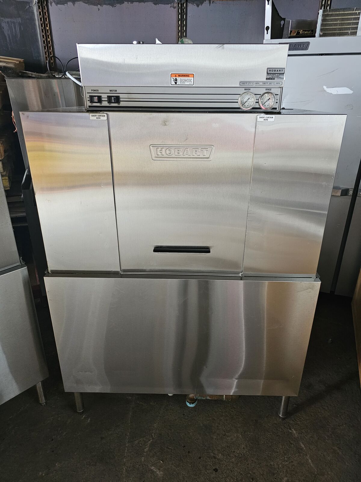 Hobart Double Dish Conveyor Dishwasher $1900 Natural Gas Heater