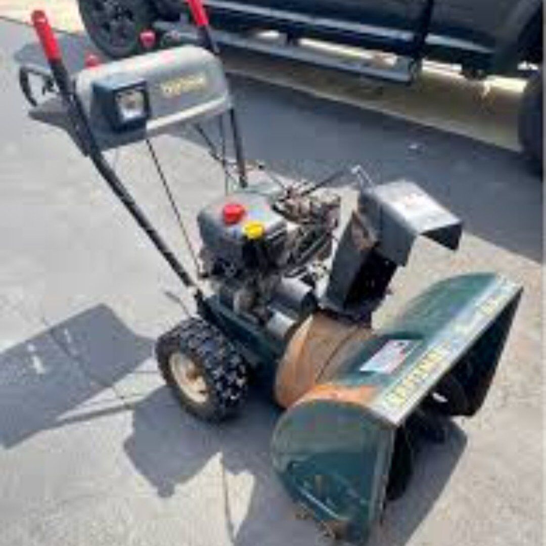 Im looking for unwanted  snowblowers 
For parts