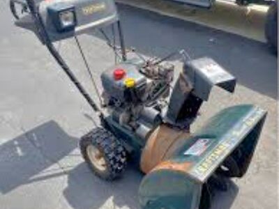 Im looking for unwanted snowblowers
For parts