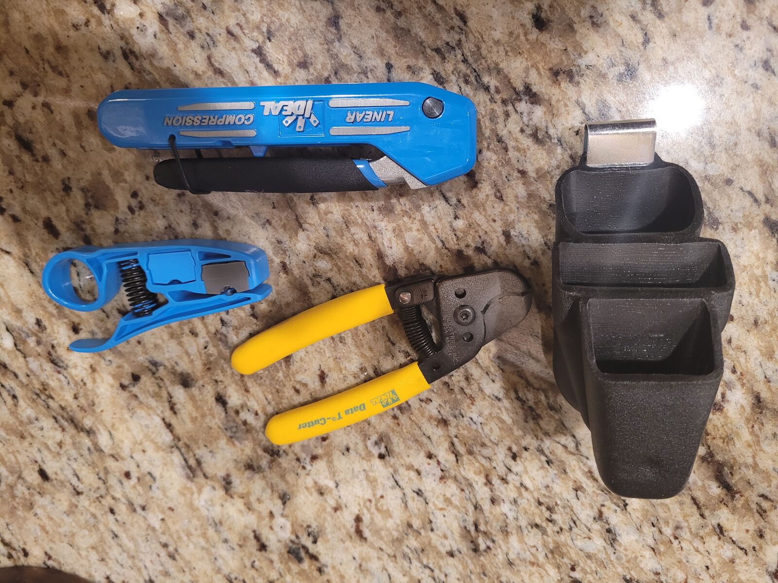 IDEAL 33-622T LinearX3 Coax Connector Compression Hip Kit F/BNC/RCA