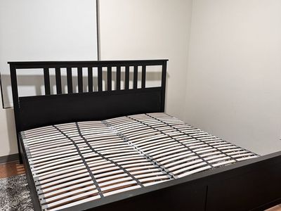 IKEA king bed frame