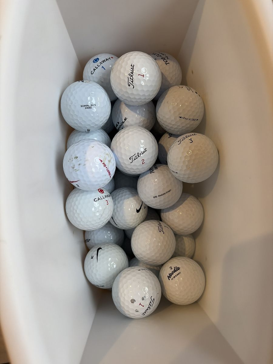 50 like new golf balls