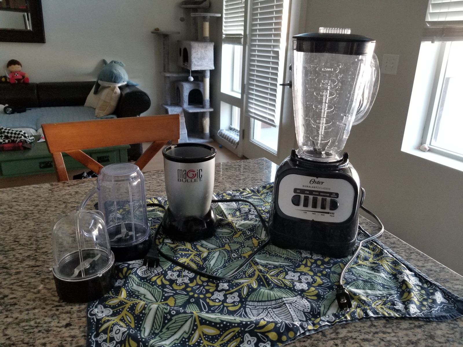 Blenders (one big, one small)