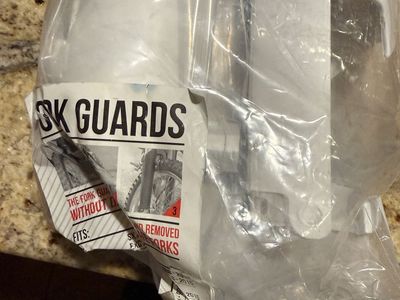 Polisport Lower Fork Guards White