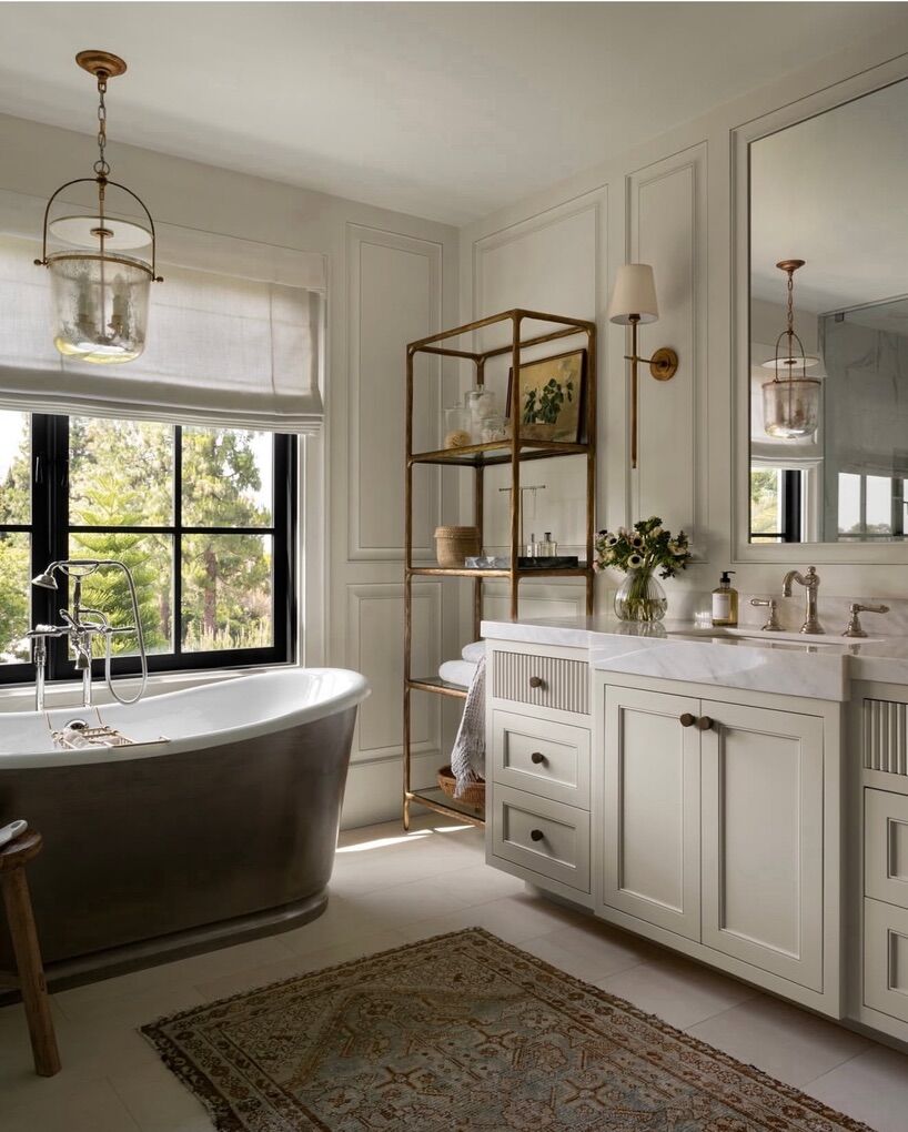 Lorford Bell Lantern Brass Medium (Retail $1,620