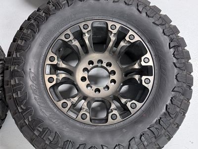Beadlock style wheels and 35X12.5x18 Tires