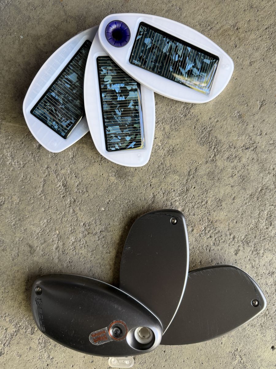 Solio Solar Chargers + Large Lot of Adapters & Connectors