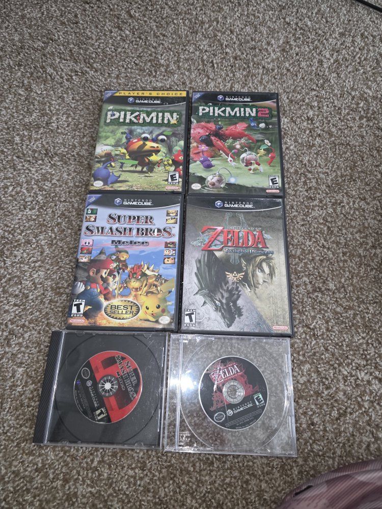 gamecube games Authentic ( prices in description)