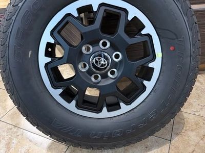 Tires and Wheels from a Tacoma