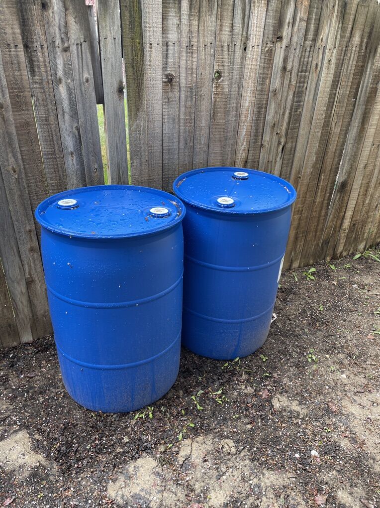 55 Gallon Food Grade Barrels