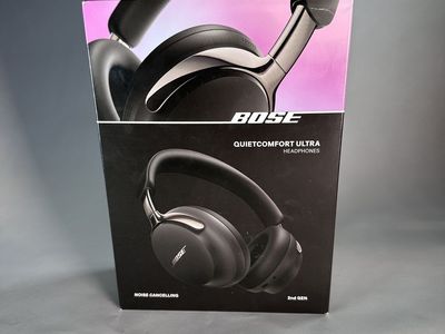 Brand New Black Bose Quiet Comfort Uptra Gen 2