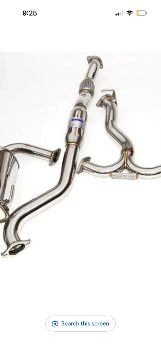 2016 invidia main exhaust pipe for Subaru forreste