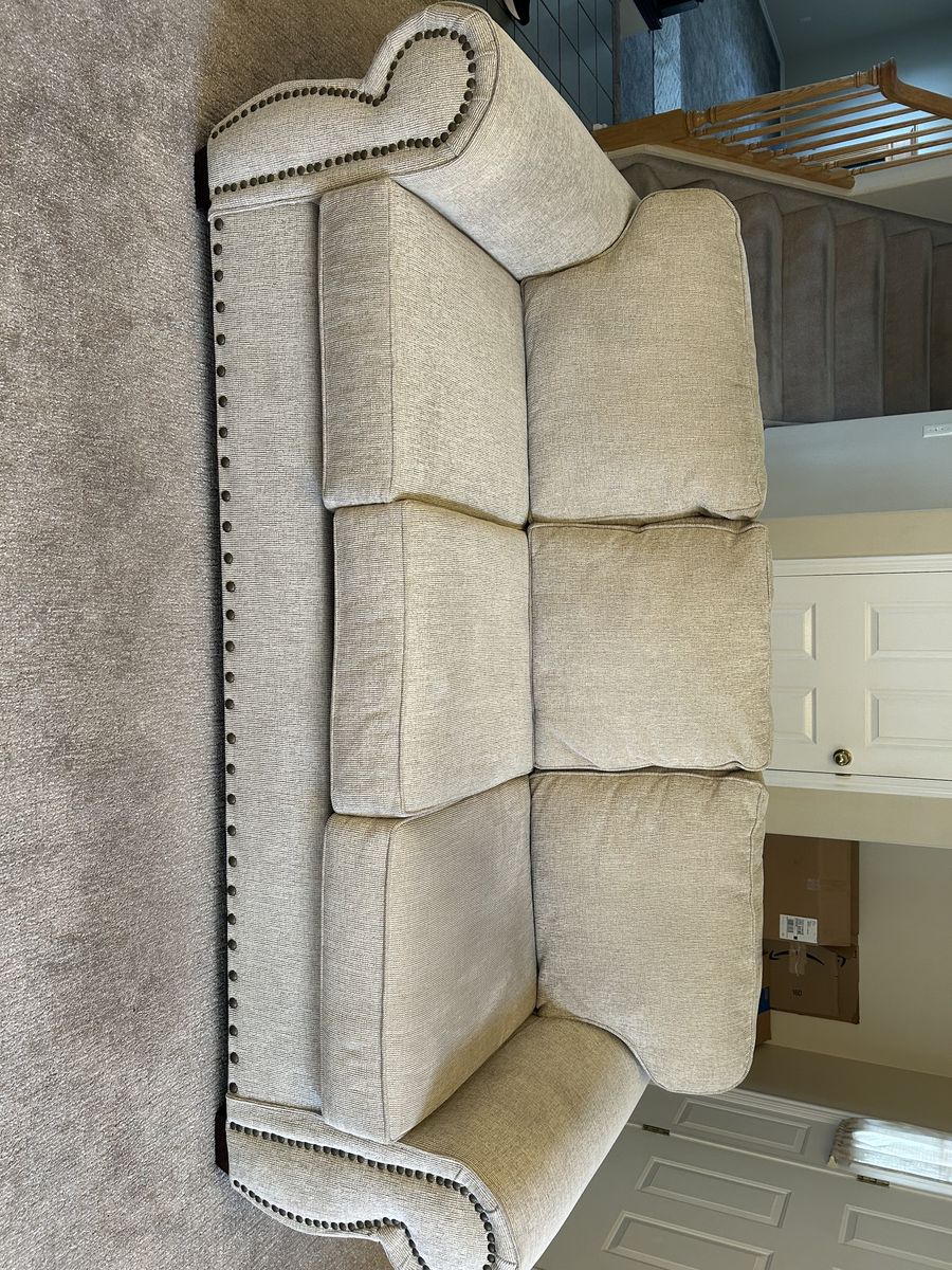 Sofa and loveseat