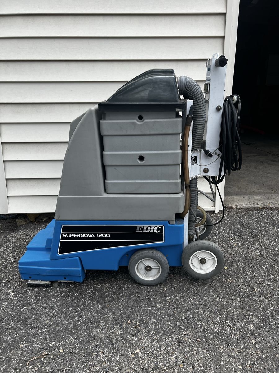 Edic carpet cleaner